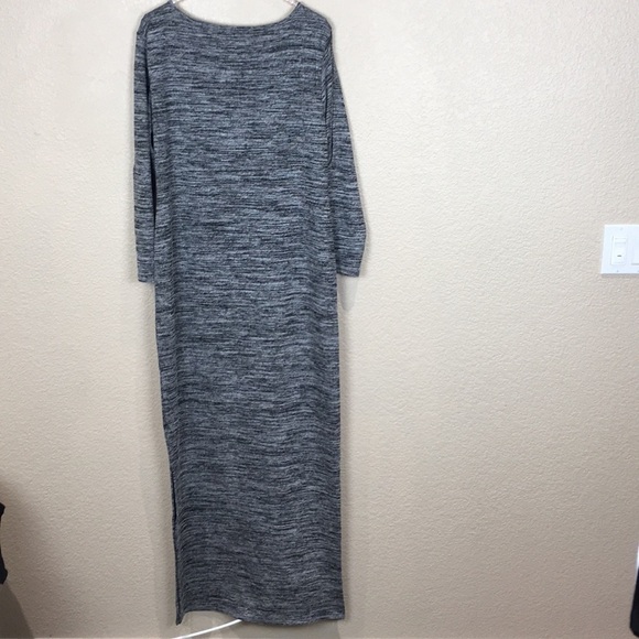 Philosophy Apparel Cold Shoulder Gray Maxi Dress Medium - Picture 7 of 7